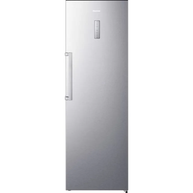 Hisense RL481N4BIE Kühlschrank, freistehend, silber, LED, Breite 59.5 cm, Energieklasse E