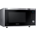 Samsung MC32J7055CT/EG Mikrowelle mit Grill und Heißluft, Standgerät, 32 Liter Garraum, 900 Watt, schwarz silber, Edelstahl 