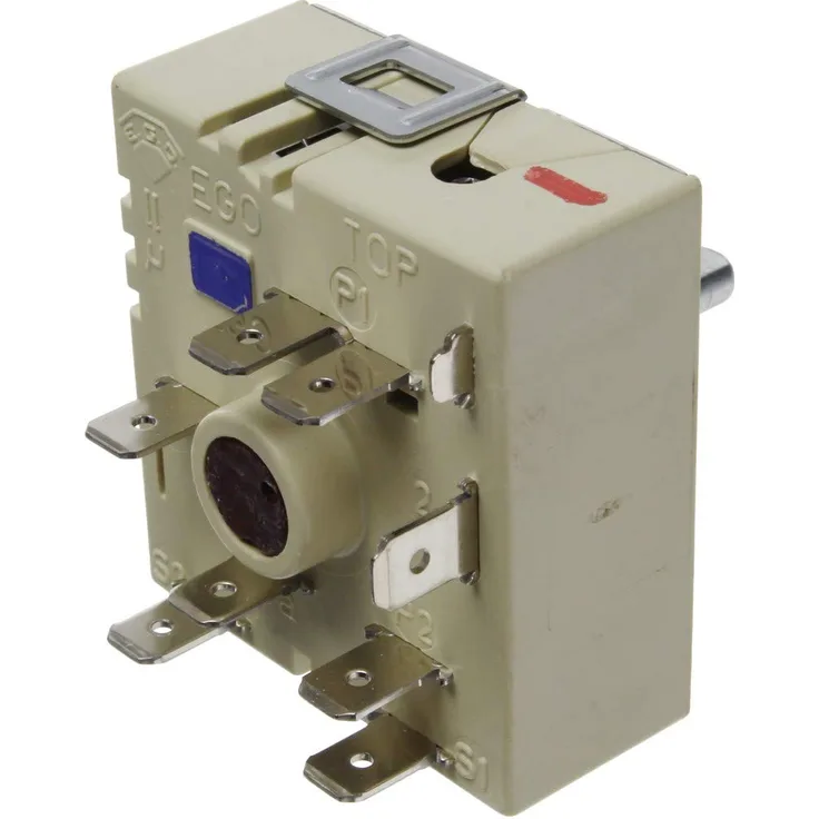Original EGO Bell-Cannon-Creda-Hotpoint-Indesit-Rangemaster-Ofen-Doppelkreis-Energieregler Simmerstat (50.55073.010)