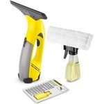 Kärcher WV Classic Fenstersauger, 20 min Akkubetrieb, Sprühflasche mir Mikrofaserbezug, 20 ml Fensterreiniger-Konzentrat , 1.633-169.0 