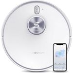 Tesvor S6 Turbo Saugroboter mit Wischfunktion, 150 min Akkuebtrieb, 4.000 Pa Saugleistung, weiß - Preisvergleich