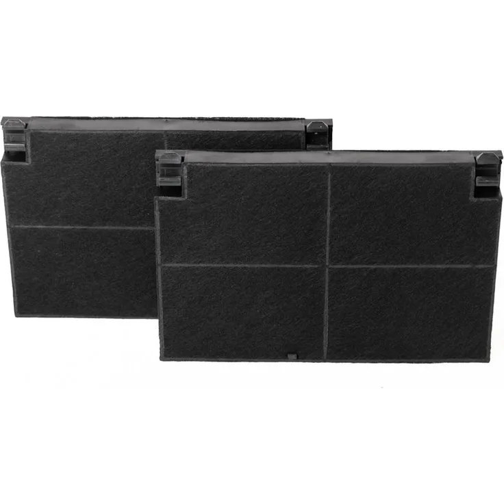 2 x Aktivkohlefilter, Kohlefilter, Filter 225x155mm für Dunstabzugshaube Elica, Electrolux EFF55, 50232980008
