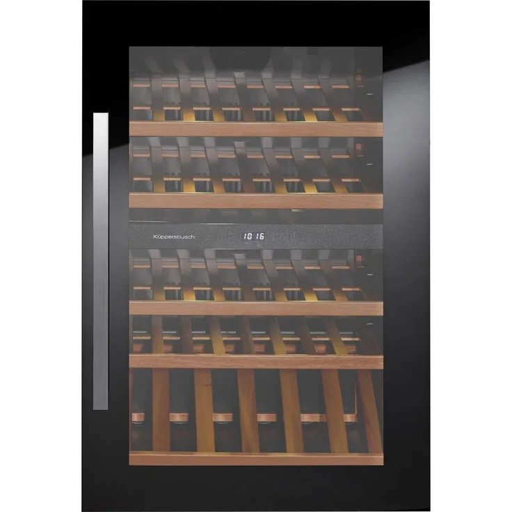 Küppersbusch FWK 2800.0 S3 K-Series 8 Einbau Weinkühlschrank Schwarz/Silver Chrome
