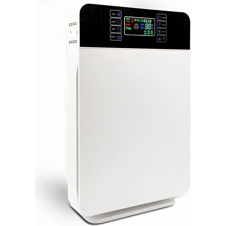 MediaShop Livington AirPurifier Luftreiniger, bis zu 30m² | 6-Filter-System | zuschaltbares UV-Licht | Automatik-Funktion | 3 Stufen | Timer