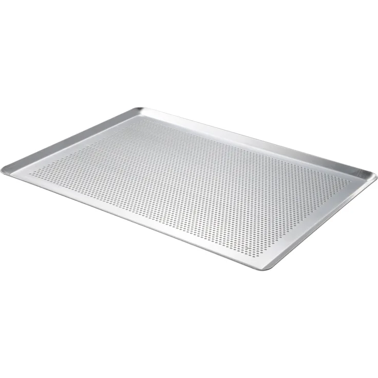 De Buyer 7367.40 Backblech - Backunterlage, Aluminium, perforiert, 40 x 30 cm