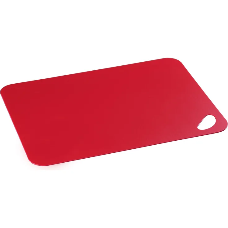 Kesper 30548 Schneidunterlage aus Peva-Kunststoff, Maße - 38 x 29 x 0.2 cm, rot