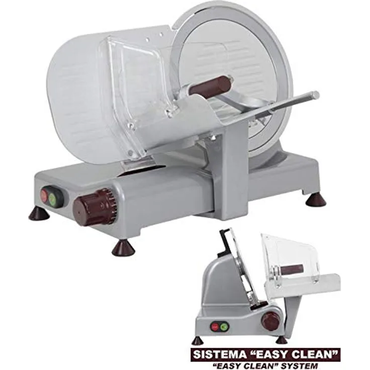 RGV Luxury Italia 25 GL Elektrisches Schneidegerät, 140 W, Aluminium, Grau, 530 mm, 480 mm, 345 mm, 14 kg