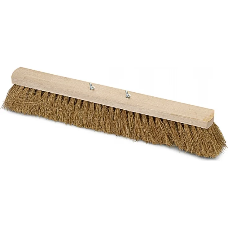 Brück Saalbesen Naturkokos mit Flügelschrauben 60cm 3606008