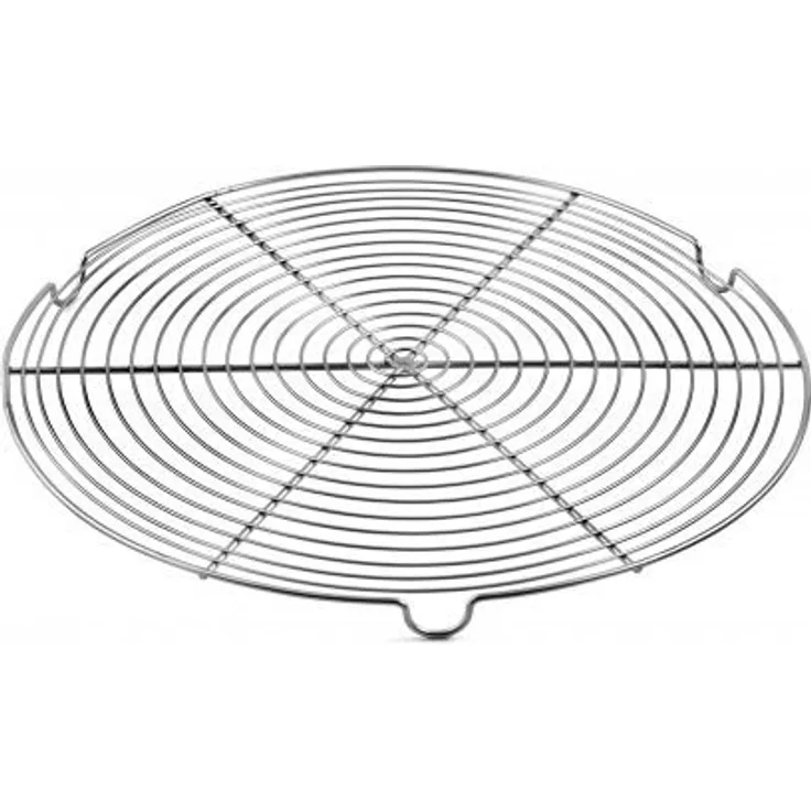Weis 22528 Kuchenunterlage 28 cm, Edelstahl, Silber, 28 x 28 x 2 cm