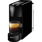 Krups Nespresso XN1108 Essenza Mini Kaffeekapselmaschine, 1260 Watt, schwarz, 0,6 Liter