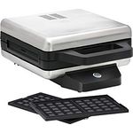 WMF Lono 2in1 Snack Master Pro, Sandwichmaker, Waffeleisen, 2 abnehmbare Plattensets, antihaftbeschichtet, 800 W