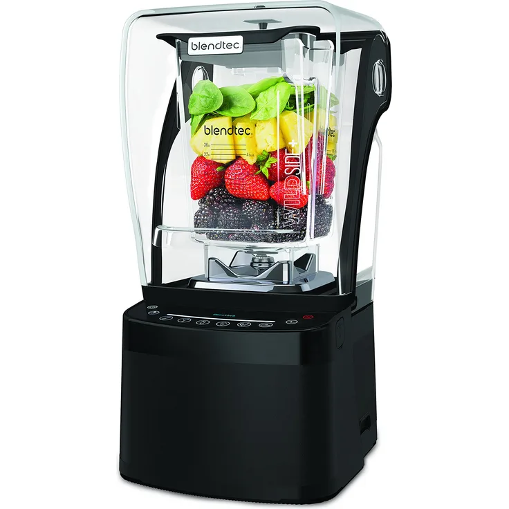 Blendtec P800D4601-EU Professional 800 Hochleistungsmixer-Blender, 2.66 liters, Schwarz