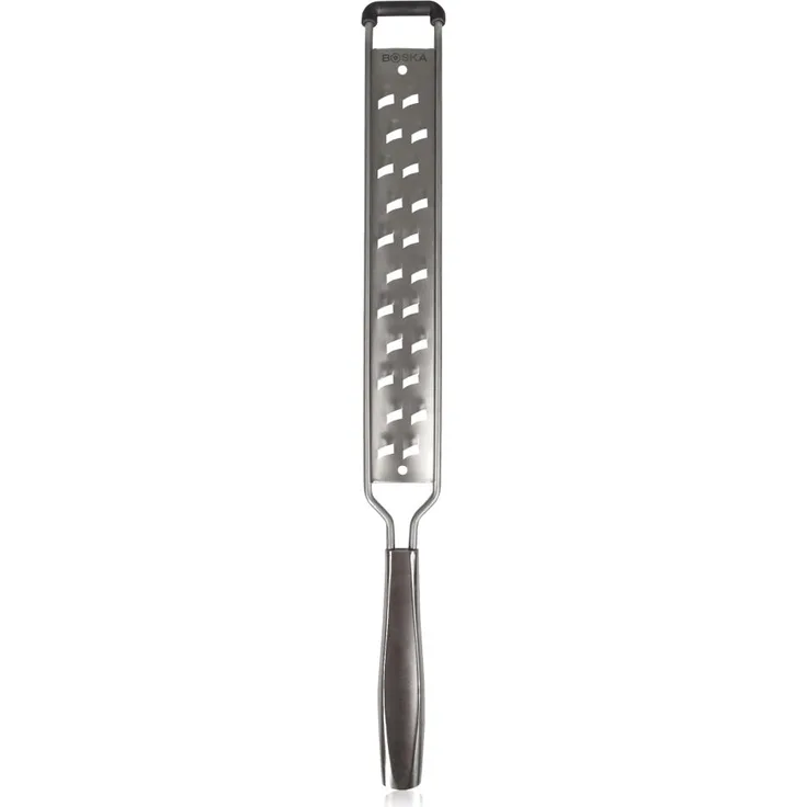 Boska Handreibe Coarse Monaco+, Küchenreibe, Käsereibe, Reibe, Edelstahl, Silber, 32 cm, 307110