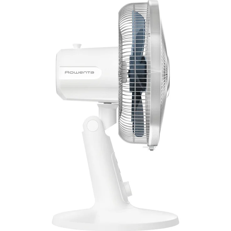 Rowenta VU2730 Turbo Silence Extreme+ Tischventilator, 40 Watt, automatische Oszillation, weiß-blau – Bild 3
