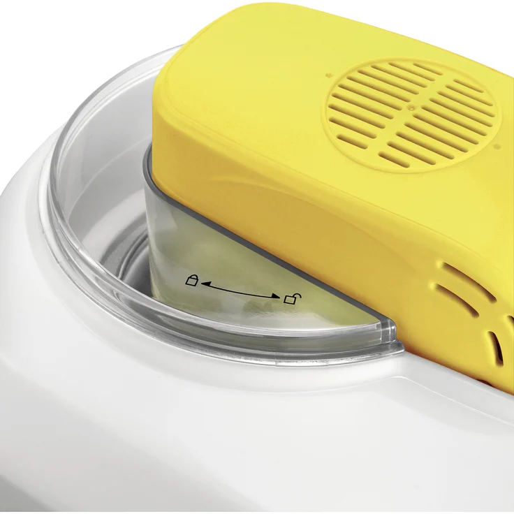 Unold 48879 Eismaschine mit Kompressor, weiß, 1 Liter, 3 Programme, 135 Watt – Bild 4