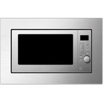 Respekta MW 800 Mikrowelle mit Grill, Einbaugerät, 20 Liter Garraum, 800 Watt