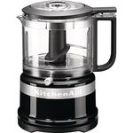 KitchenAid Classic 5KFC3516EOB Mini Zerkleinerer, Großartig zum Hacken, Vorbereiten von Dressings und Saucen, onyx schwarz, Serie: Classic