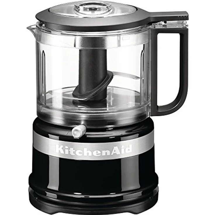 KitchenAid Classic 5KFC3516EOB Mini Zerkleinerer, Großartig zum Hacken, Vorbereiten von Dressings und Saucen, onyx schwarz, Serie: Classic – Bild 1