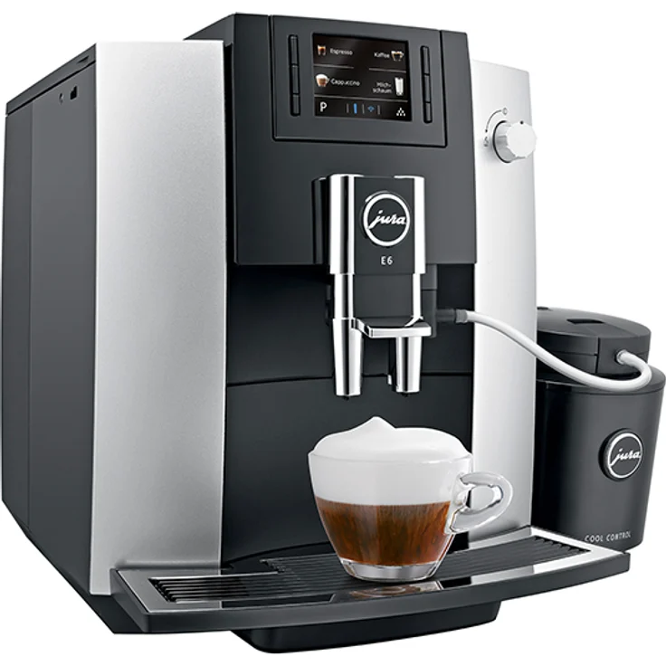 Jura E6 Platin 15058, mit Milchsystem – Bild 2