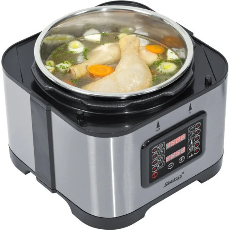 Steba DD 1 ECO Dampfdruckkocher, 5 Liter Volumen, 900 Watt, 50300 – Bild 4
