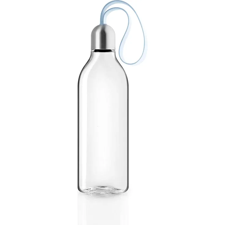EVA SOLO | Backpack Trinkflasche 0,5l | BPA-freiem Kunststoff, Silikon und Edelstahl | Soft Blue