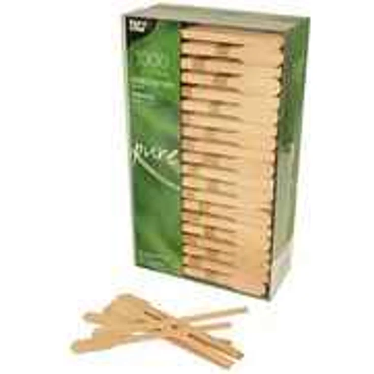 PAPSTAR Holz-Rührstäbchen pure, Länge: 130 mm