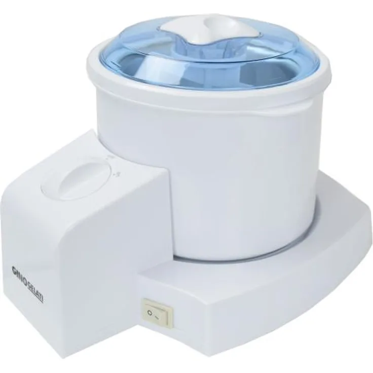 Gino-Gelati 4in1 Eismaschine Joghurtbereiter Frozen Jogurt-Milchshake Maschine Flaschenkühler