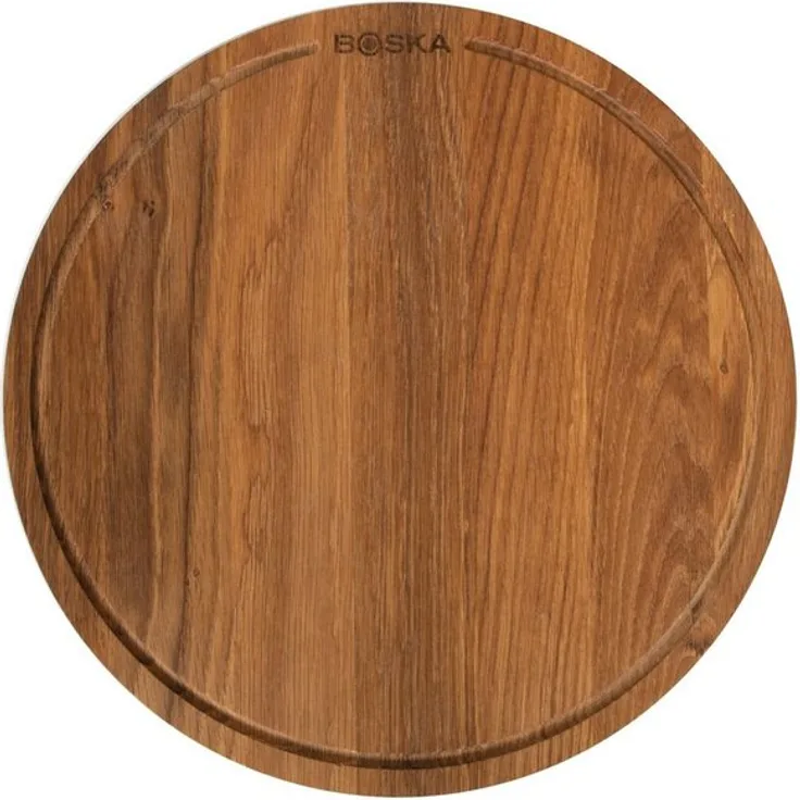 BOSKA HOLLAND Pizzaschneidebrett Pizzabrett Friends M 29 cm, Eichenholz