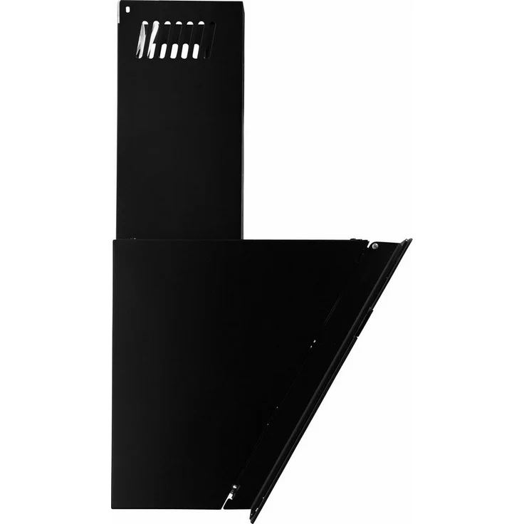 Amica Straight Black KH 17403 S, Motorhaube, Kamin abgewinkelt, Breite: 90 cm, Tiefe: 37.5 cm, Absaugung und Rückführung (mit zusätzlichem Rückführungsset), Schwarzes Glas – Bild 5
