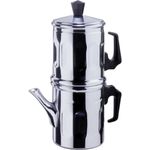 Neapoletanische Kaffeekanne Traditionell Aluminium TZ. 1 ? 2