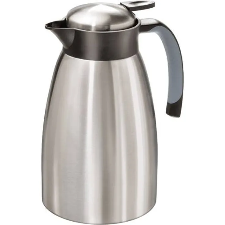 Mato Bella Thermokanne Edelstahl (gebürstet), Schwarz 1,5 L