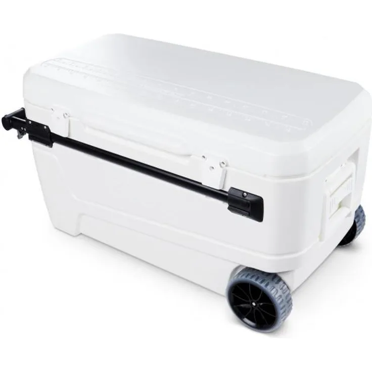 Igloo Glide Pro 110 Rolle passive Kühlbox, Kühler, 104 L, Polyethen, weiß