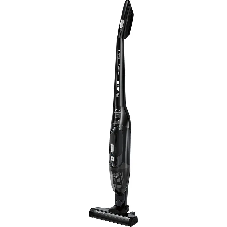 Bosch Electromenager BBHF220 Staubsauger Besen 2 in 1, Schwarz