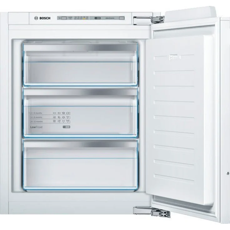 Bosch GIV11ADC0 Gefrierschrank, Einbau, weiß, LowFrost, Supergefrieren, Breite 55.8 cm, Energieklasse C – Bild 2
