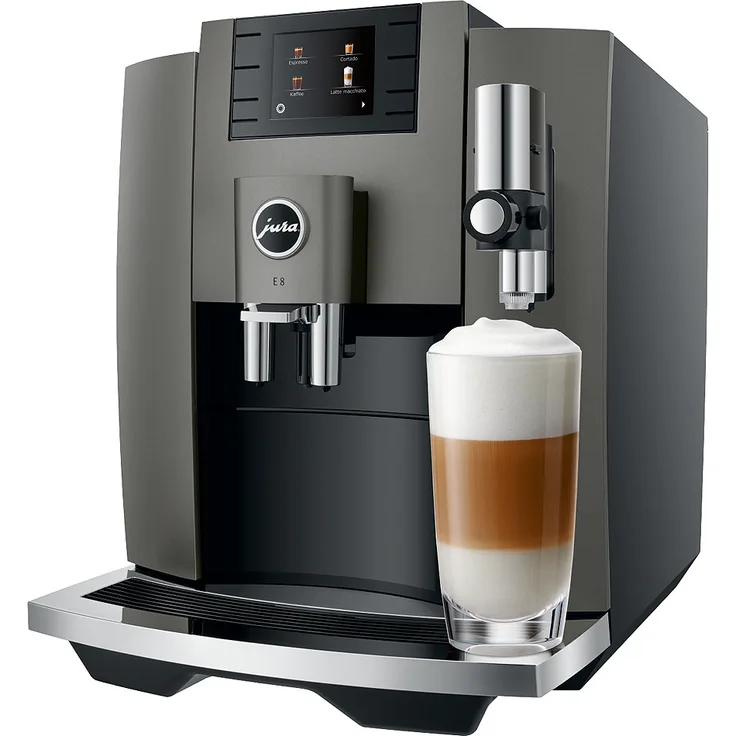 Jura E8 15364 Kaffeevollautomat, Dark Inox
