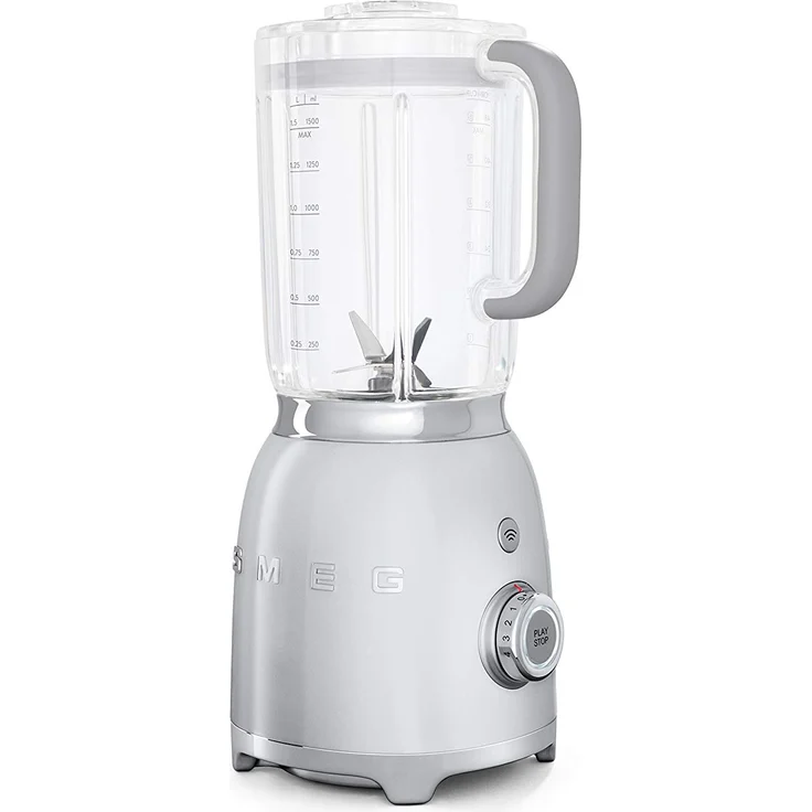Smeg BLF01SVEU Standmixer, 800W, 1,5 L, 5 Geschwindigkeiten, polarsilber – Bild 4