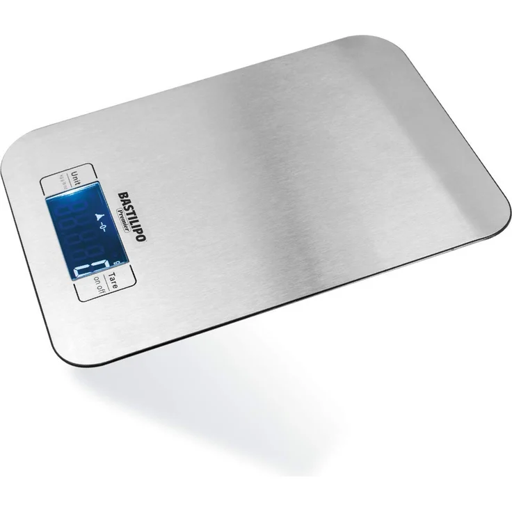 Bastilipo SCA5K-INOX Digitale Küchenwaage CA5K-INOX Edelstahl – Bild 1