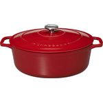 Chasseur Gusseisen Bräter oval 29 cm - 5,0 L - Rot 4729