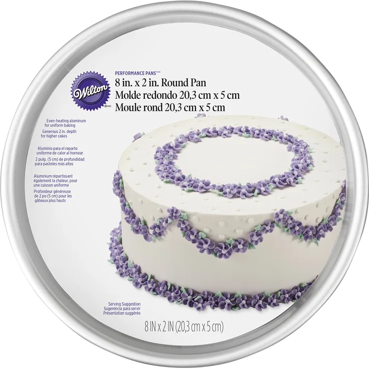 Wilton Performance Pan Backform, rund, 20 x 5 cm