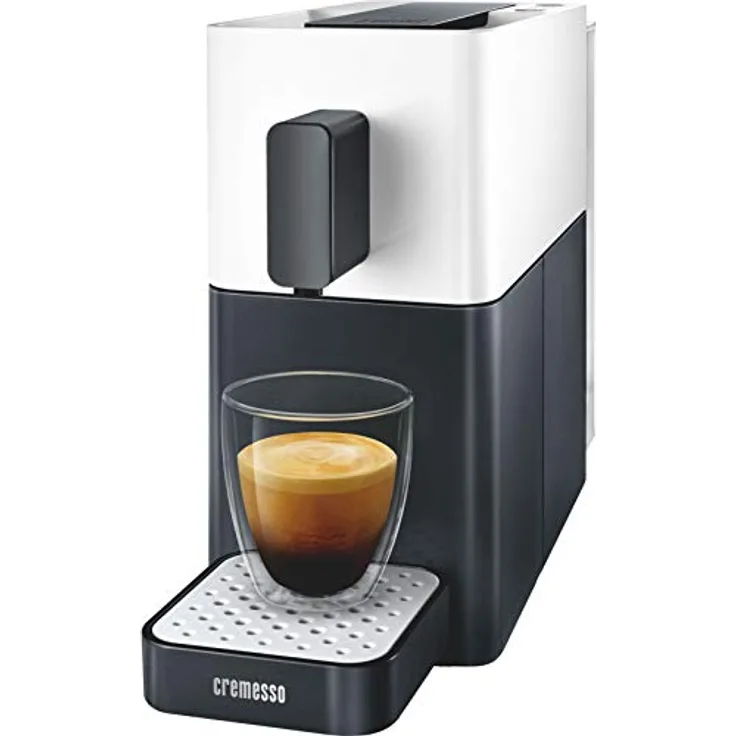 Cremesso Kapselmaschine Easy Shell White-Midnight Black