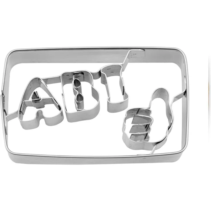 Städter 216822 Ausstechform, Edelstahl, silber