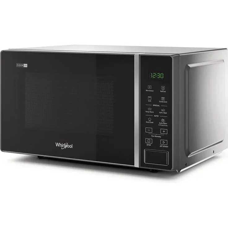 Küchenherd Mikrowelle Whirlpool MWP 203 SB 700W 20l schwarze Farbe