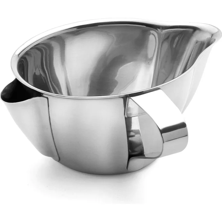 Weis 15829 Trenn-Sauciere 500 ml, Edelstahl, Silber, 15 x 18 x 7 cm