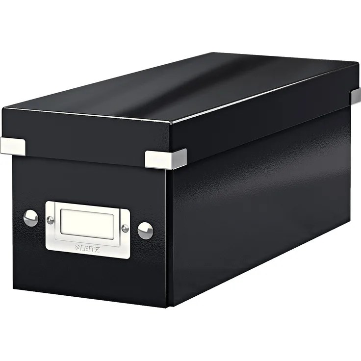 Leitz Click & Store CD Aufbewahrungsbox, Schwarz, 60410095