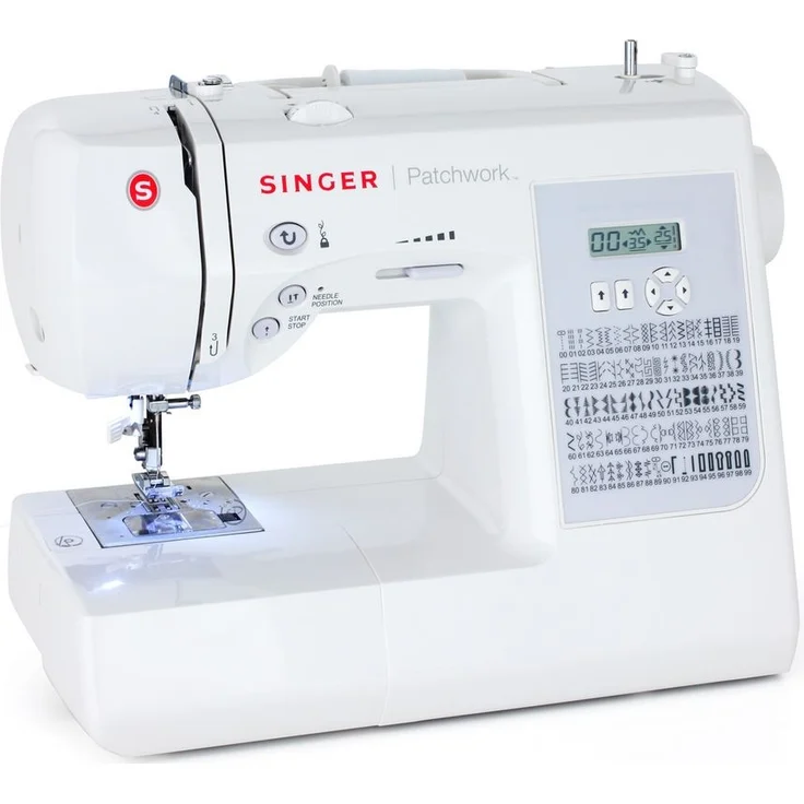 Singer Patchwork 7285Q Nähmaschine, weiß – Bild 1