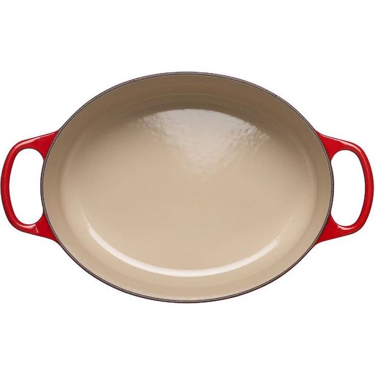 Le Creuset Signature Bräter oval Ø 27 cm Kirschrot – Bild 3