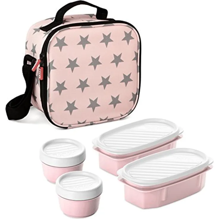TATAY Urban Food - Thermische Lebensmitteltasche mit hermetischem Inhalt, rosa  