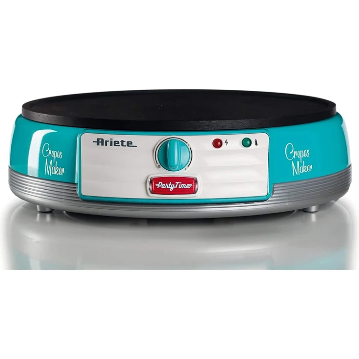 Ariete 202 Crêpes-Maker, antihaftbeschichtet, blau – Bild 2