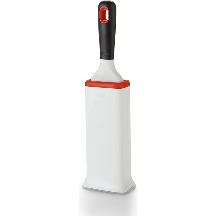 OXO Good Grips FurLifter Selbstreinigende Kleiderbürste, Plastik, weiß – Bild 10