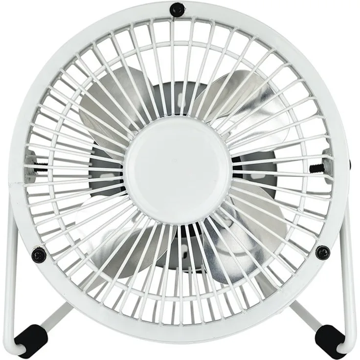 Status Portable USB Mini Fan, blau PARENT antik-weiß